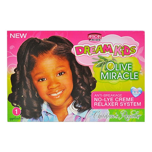 African Pride Dream Kids No-Lye Creme Relaxer System