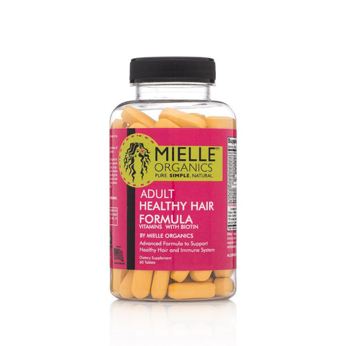 Mielle Organics Adult Healthy Hair Formula Vitamins With Biotin 60 Tablets