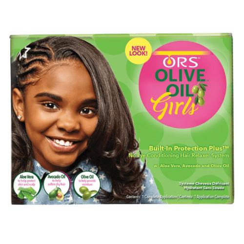 Organic Roots Stimulator Olive Oil Girls No-Lye Conditioning Relaxer System