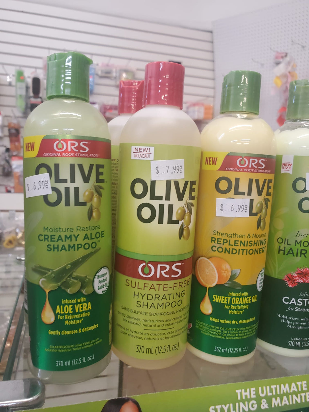 ORS Olive Oil Sulfate Hydrating Shampoo